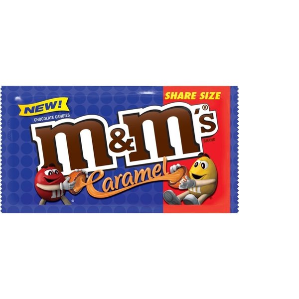 M&Ms 's Caramel Chocolate Candies 2.83 oz 328996
